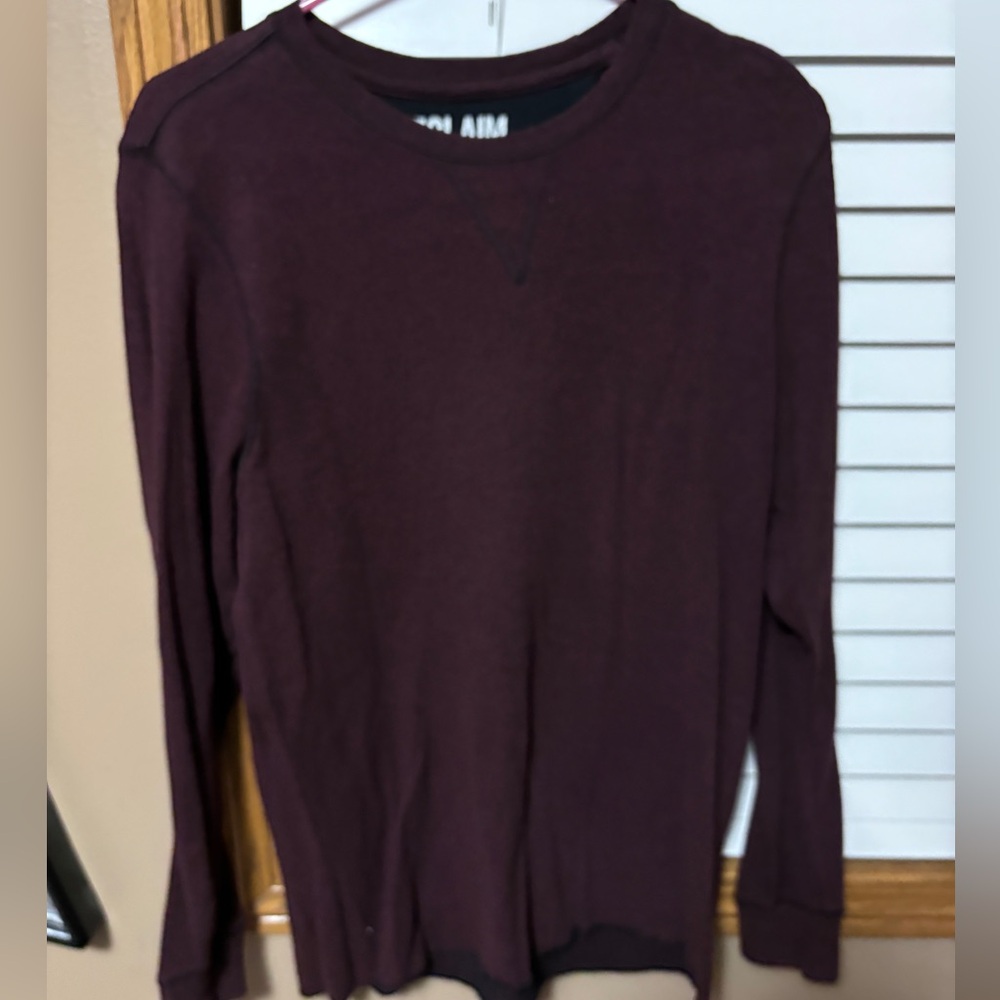 Maroon Buckle Sweater (M)